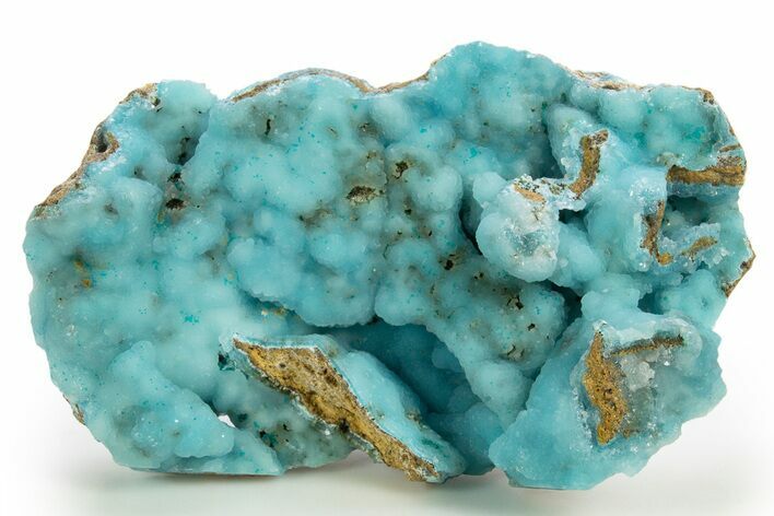 Vibrant Blue Botryoidal Hemimorphite - Republic of the Congo #312393